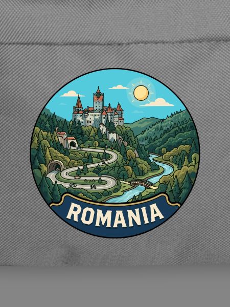 Rumänien Reiseabzeichen Bran Dracula Schloss