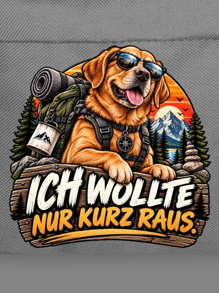 Nur kurz raus.