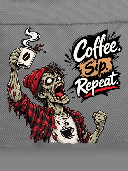 Kaffeeliebhaber Zombie Kaffee Spruch Design