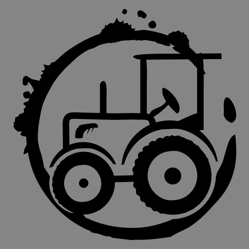 A tractor Graffiti
