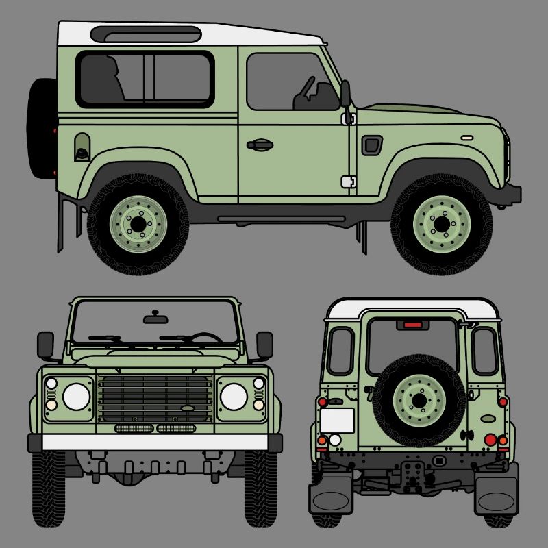 Defender 90 - Seiten