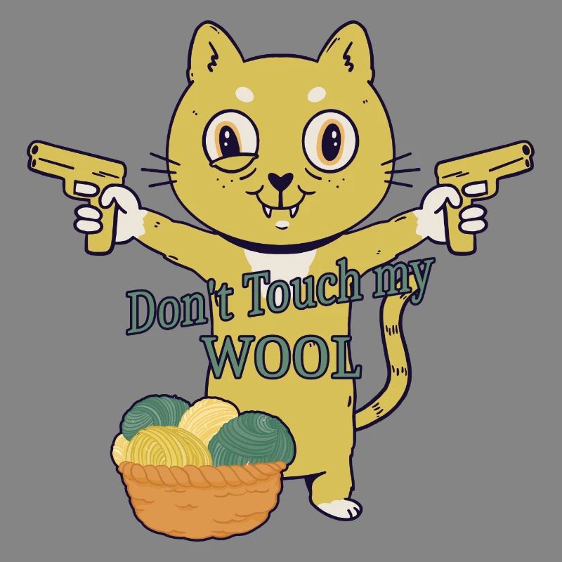 Don't touch my wool!