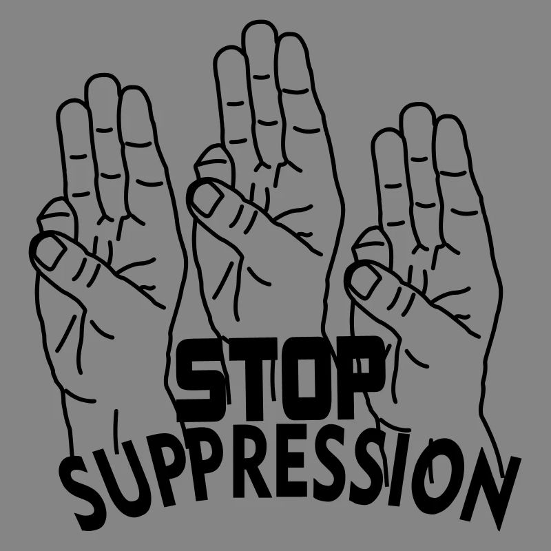 Hand gesture stop suppression
