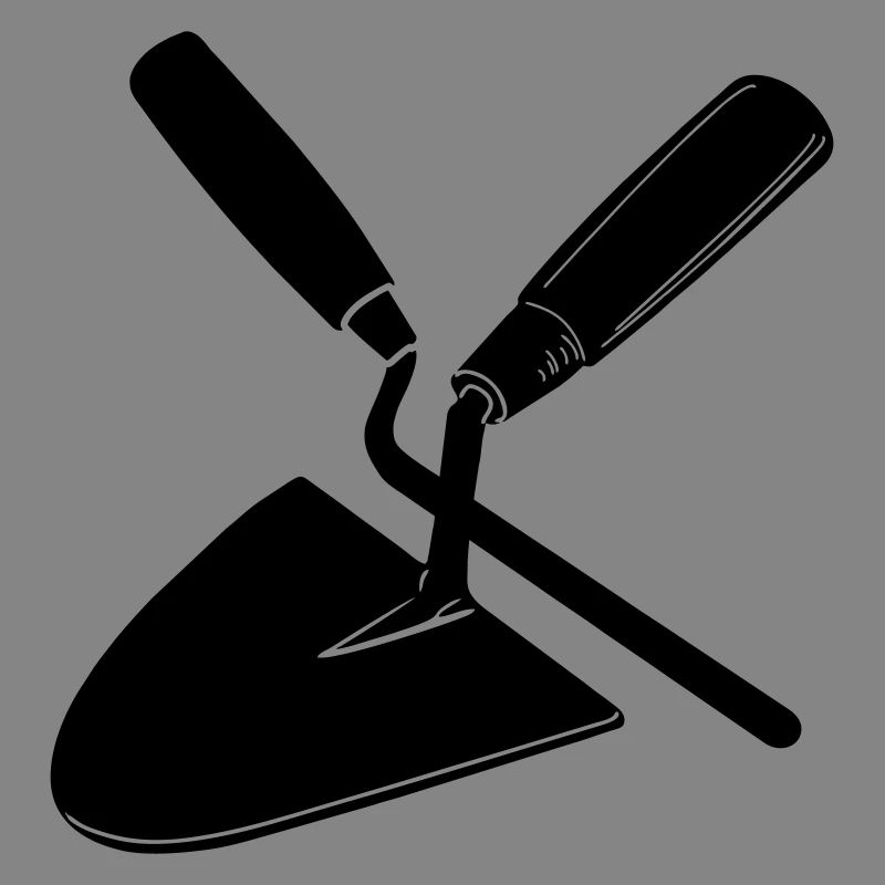 Joint nail and trowel, mason's tools