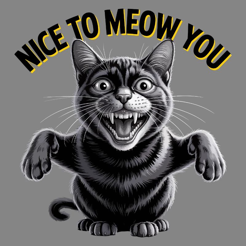 Sympa à miauler ton chat