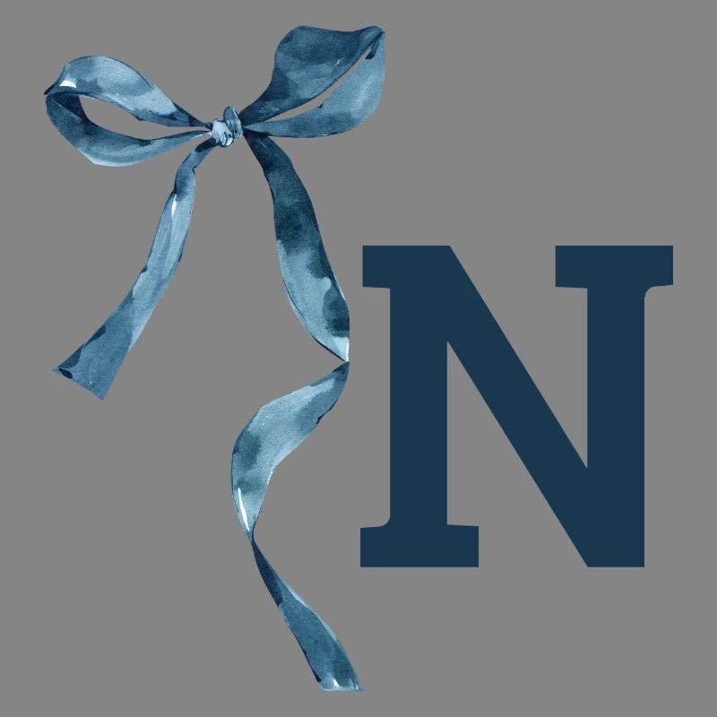Monogramm n Geschenkidee