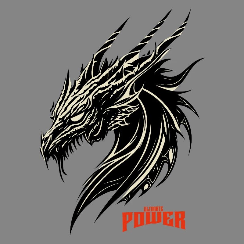 Dragon Head Contrast Pattern