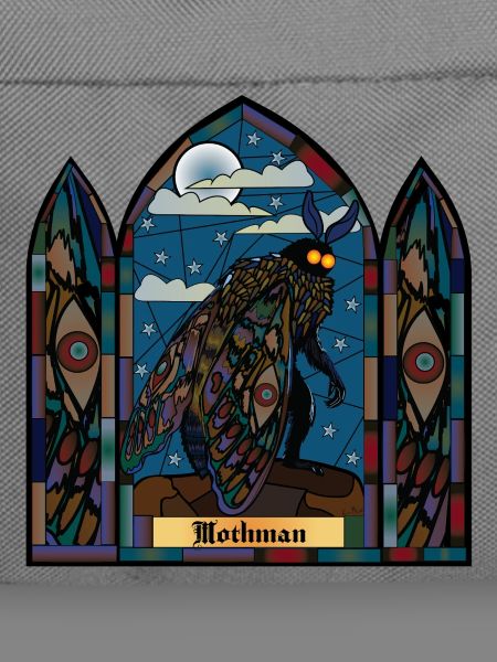 Mothman Buntglas