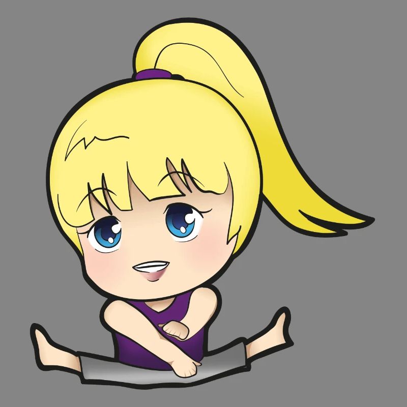 Chibi Anime Manga Splitkick
