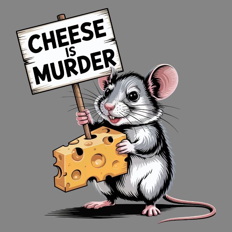 Cheese Is Murder Mouse