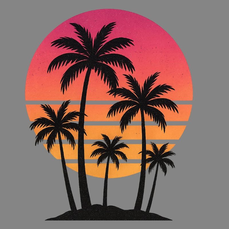 Palm Tree Sunset