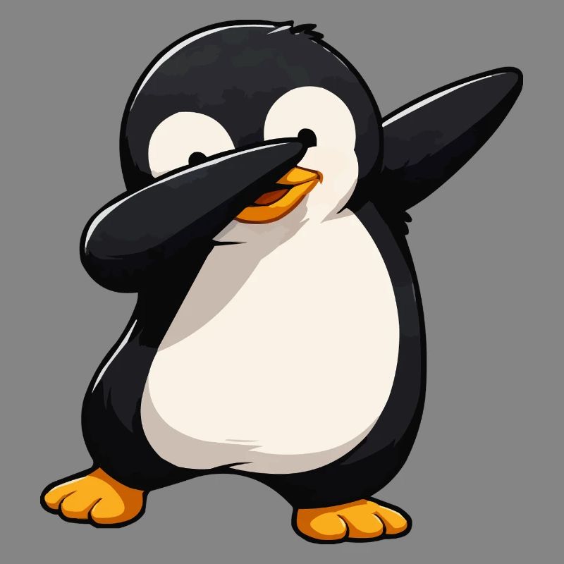 Dab Penguin Comic