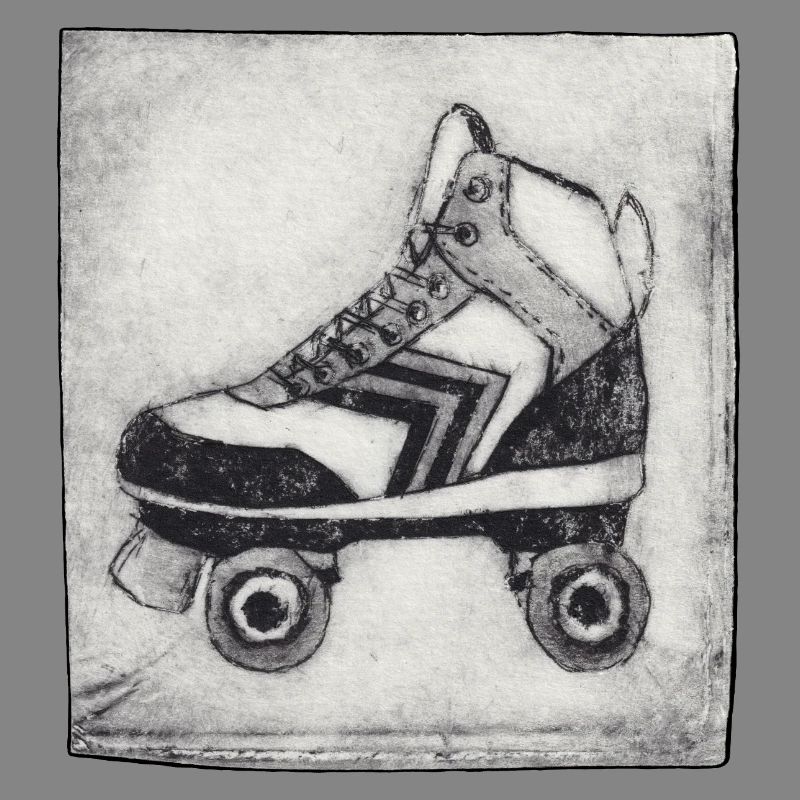 Roller Roller Retro - Sculpté à la main imprimable