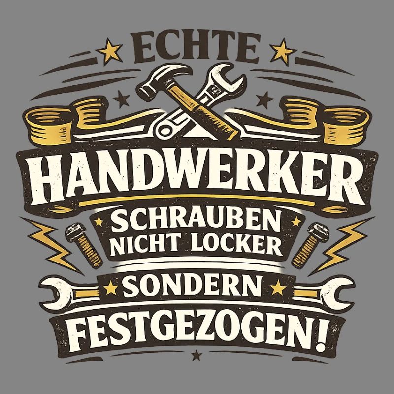 Echte Handwerker Festgezogen!