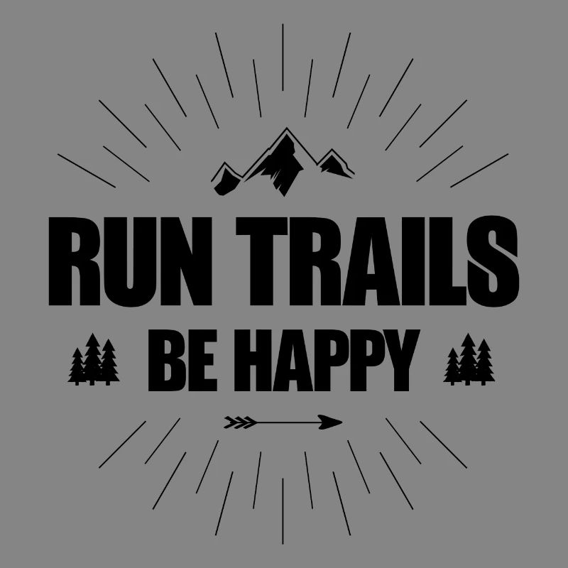 Run Trails Sei glücklich
