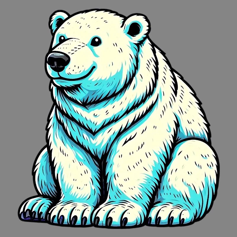 Ours blanc