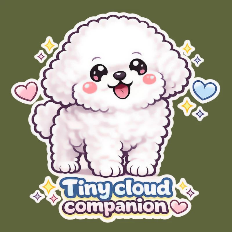 Cuddly Cloud Dog – Tiny Cloud Companion
