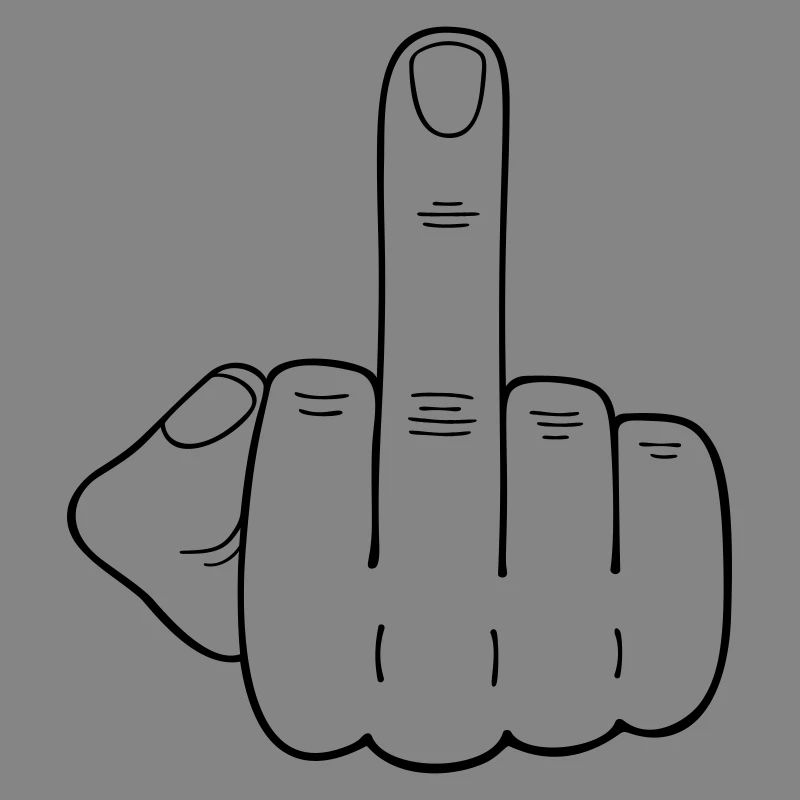 Mittelfinger