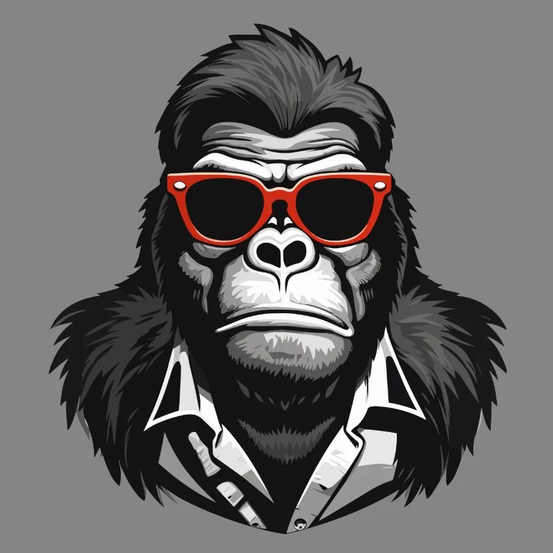 Gorilla, Affe, Primat