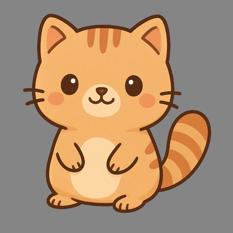 Illustration de chatons mignons