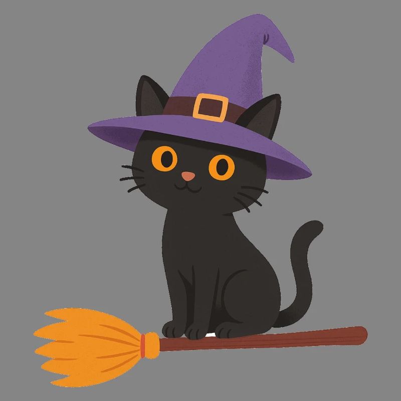 Witch on a Broom