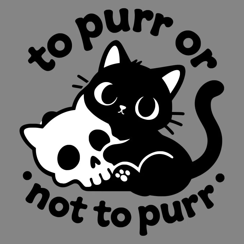 Ronronner ou ne pas ronronner | Diction du chat noir