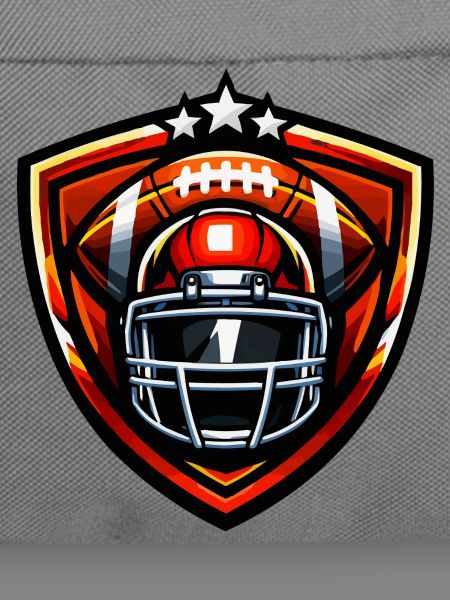 Football Helm Shield Emblem