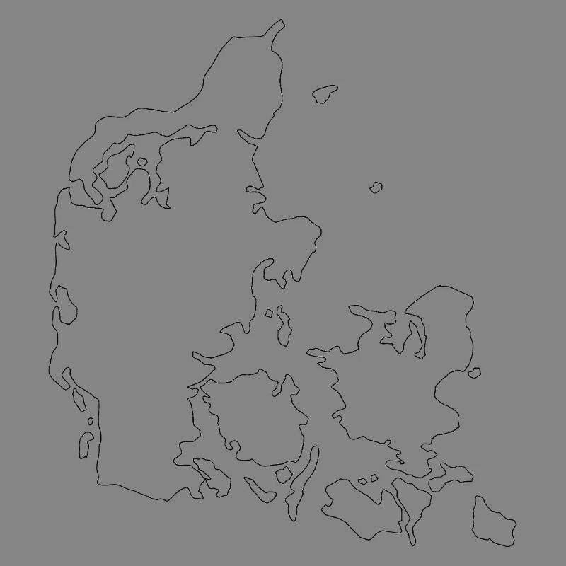 Denmark map