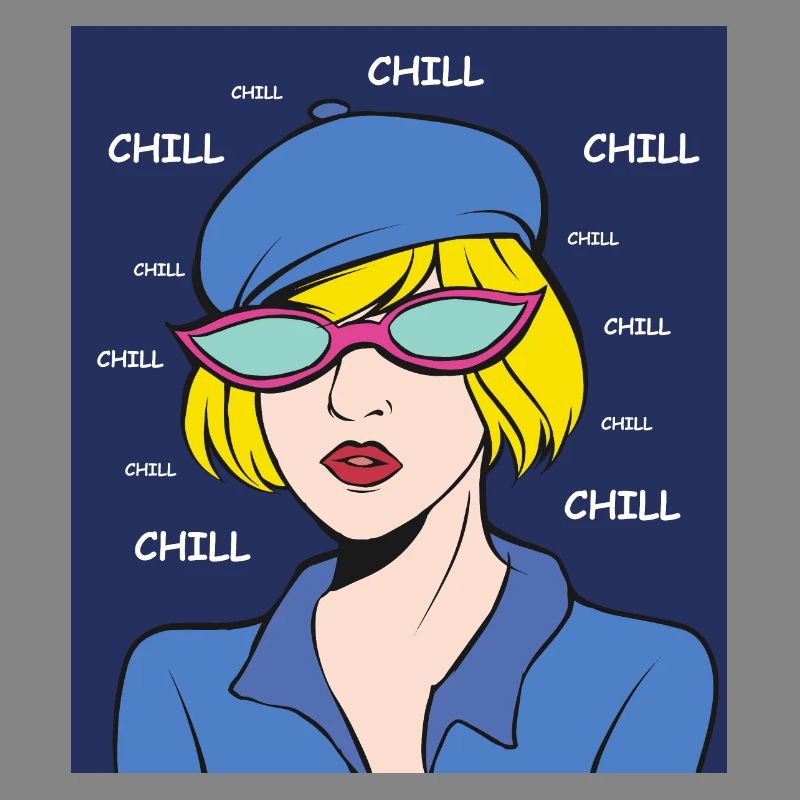 Chill Pop Art Dame