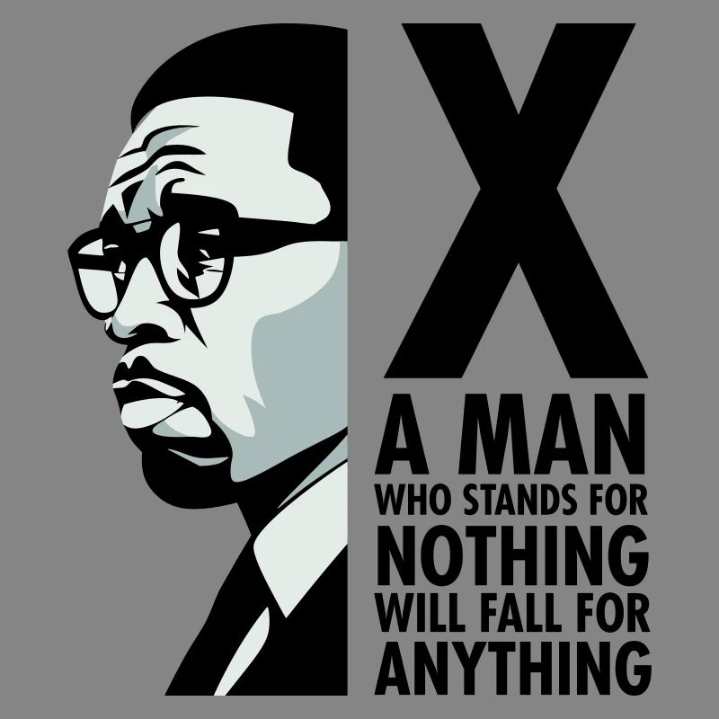 Malcolm X - Ein Mann, der für nichts steht, wird fallen