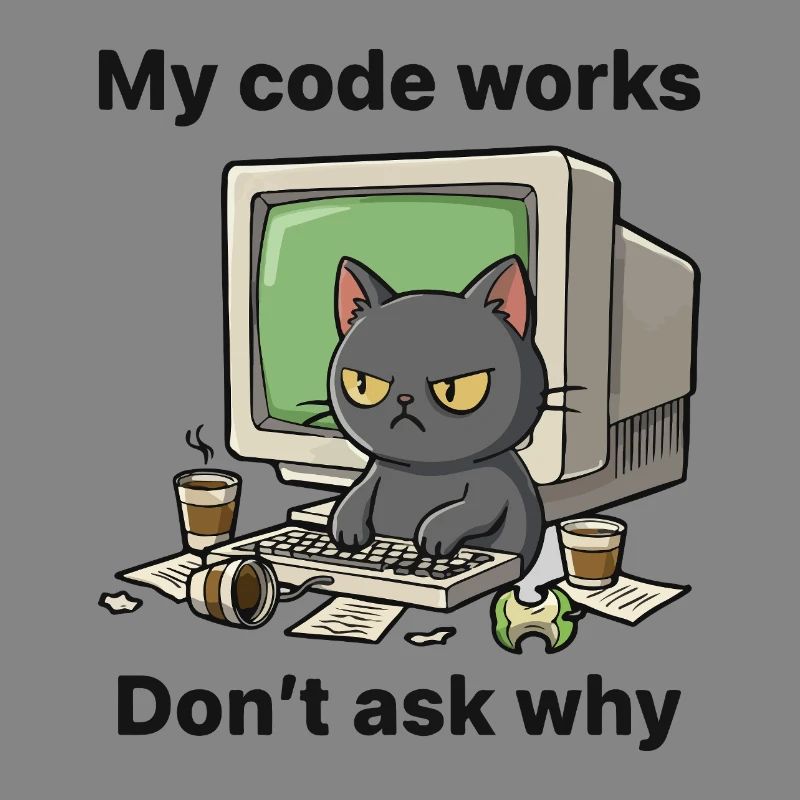 My code works Don't ask why