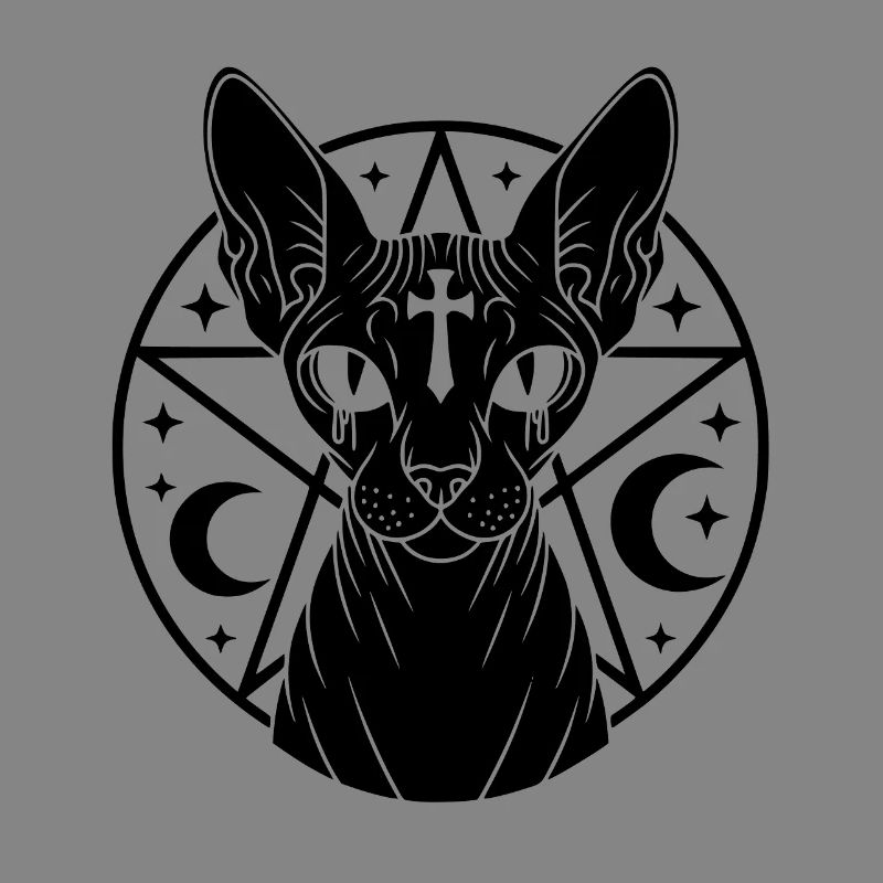 Sphynx Katze Okkult