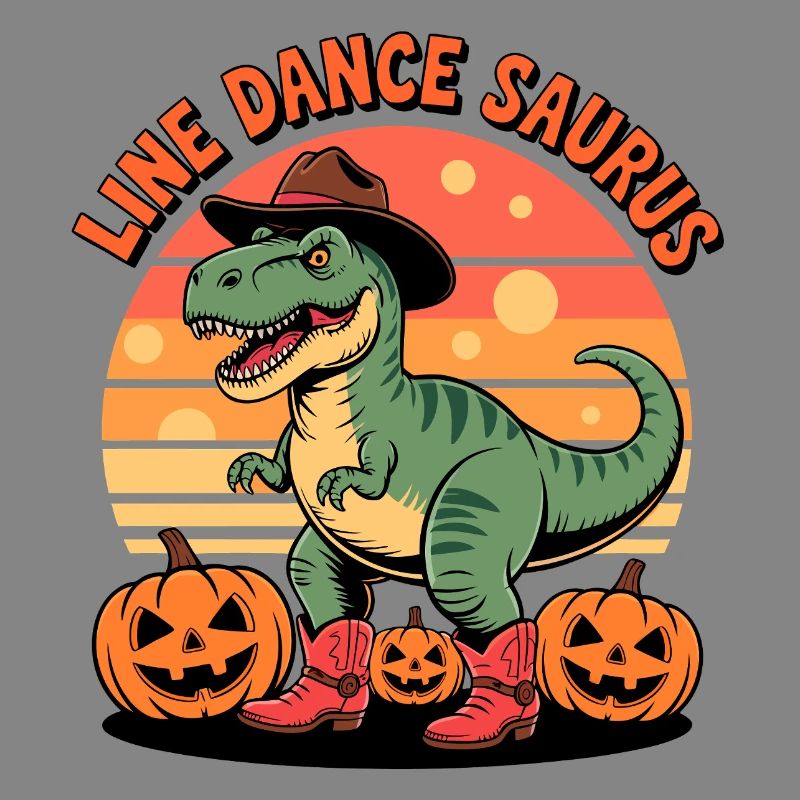 LineDance Saurus Halloween