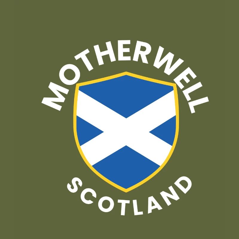 Scottish Shield Saltire
