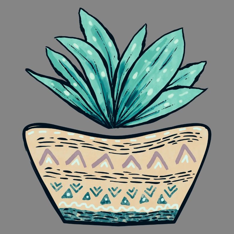 Succulent Pot Pattern