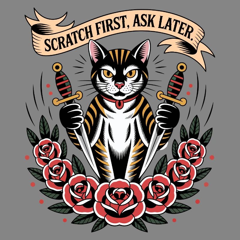 Scratch First Cat