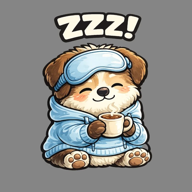 Pfotenschläfer im Pyjama