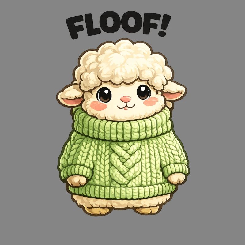Kuscheliges Schäfchen Pullover Design