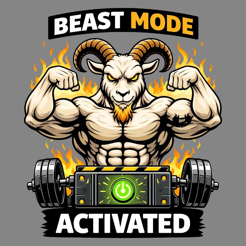 Focus Mode Activated Goat