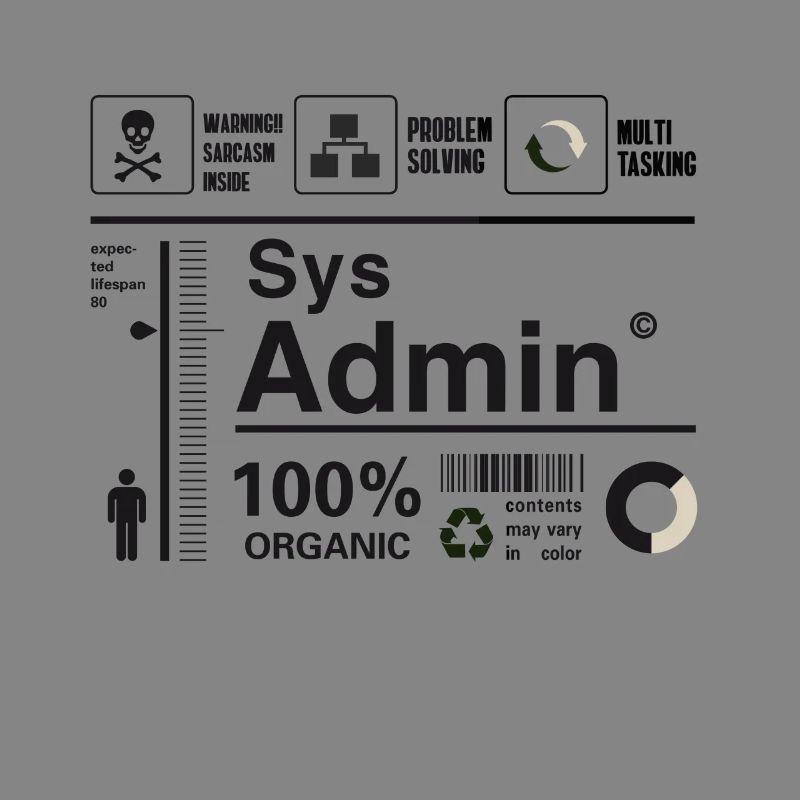 Sys Admin Pingouin Ordinateur Nerd pc Platine cpu ner