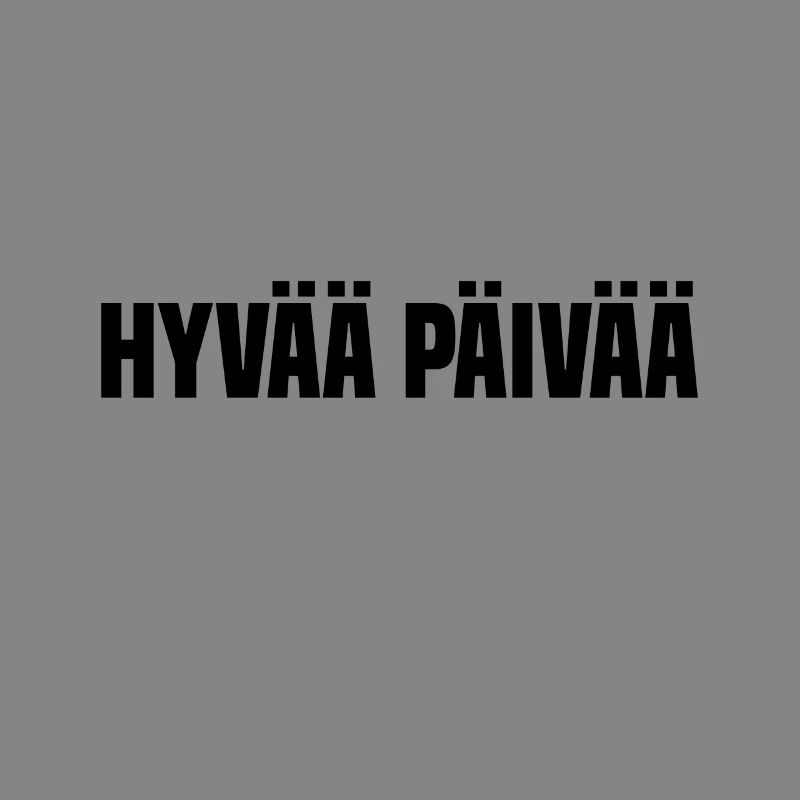 Finland "Hello" hyvää päivää