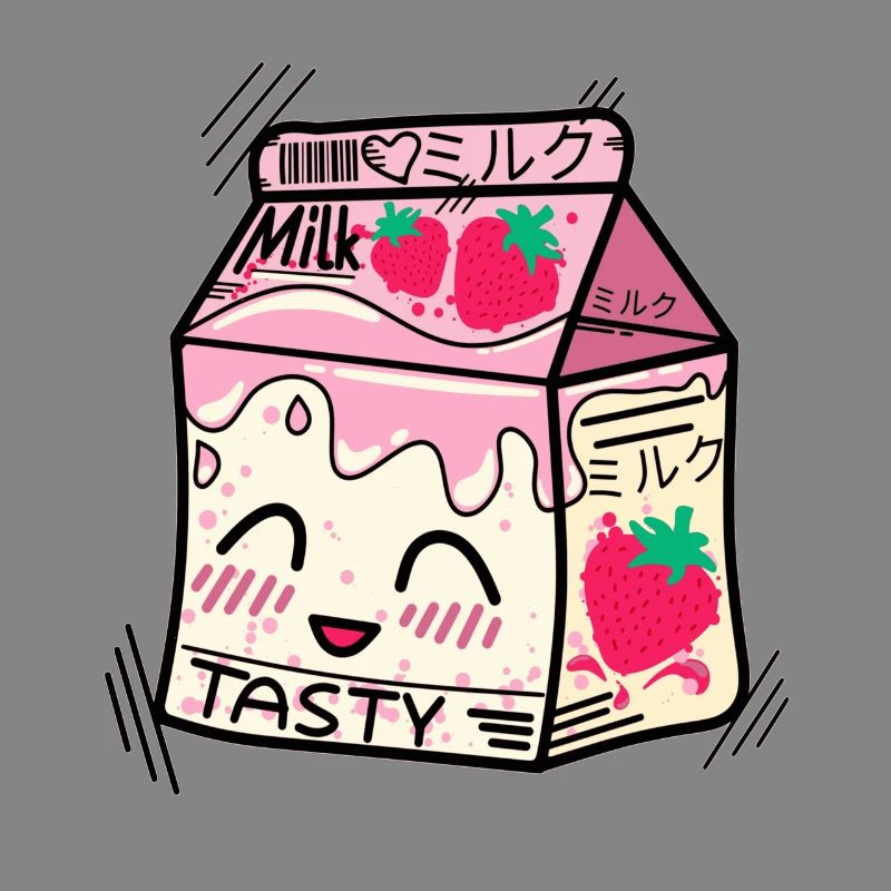 Kawaii Erdbeermilch