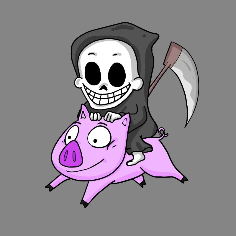 Grim Reaper Pig