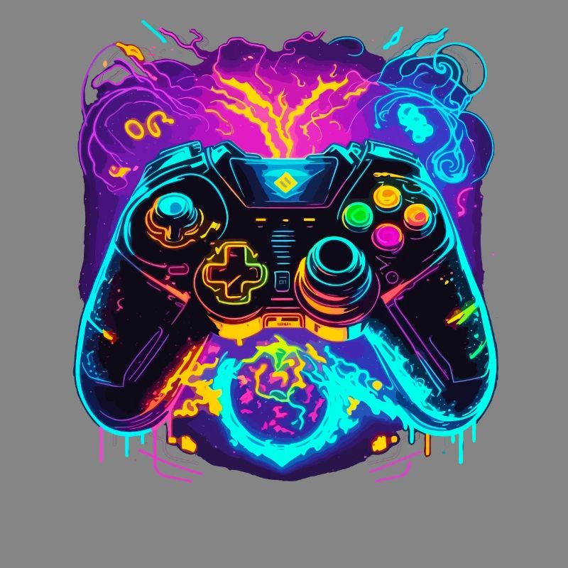 Power Graffiti Gaming Controller
