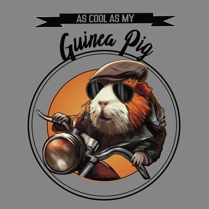 Cool guinea pig – statement design