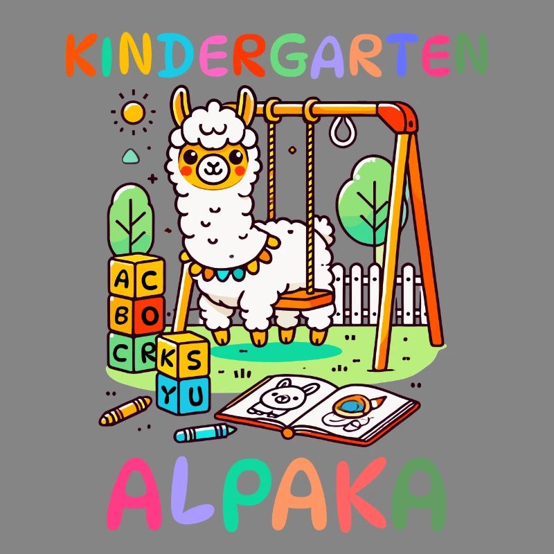 Süßes Kindergarten Alpaka Kinder Geschenk
