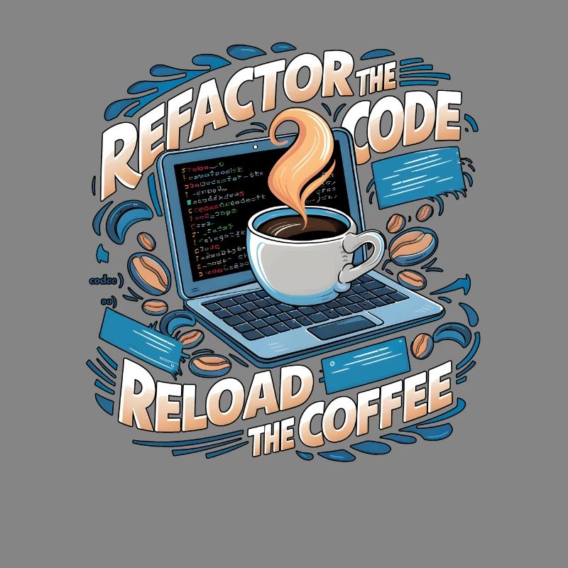 Programmers generate code from coffee