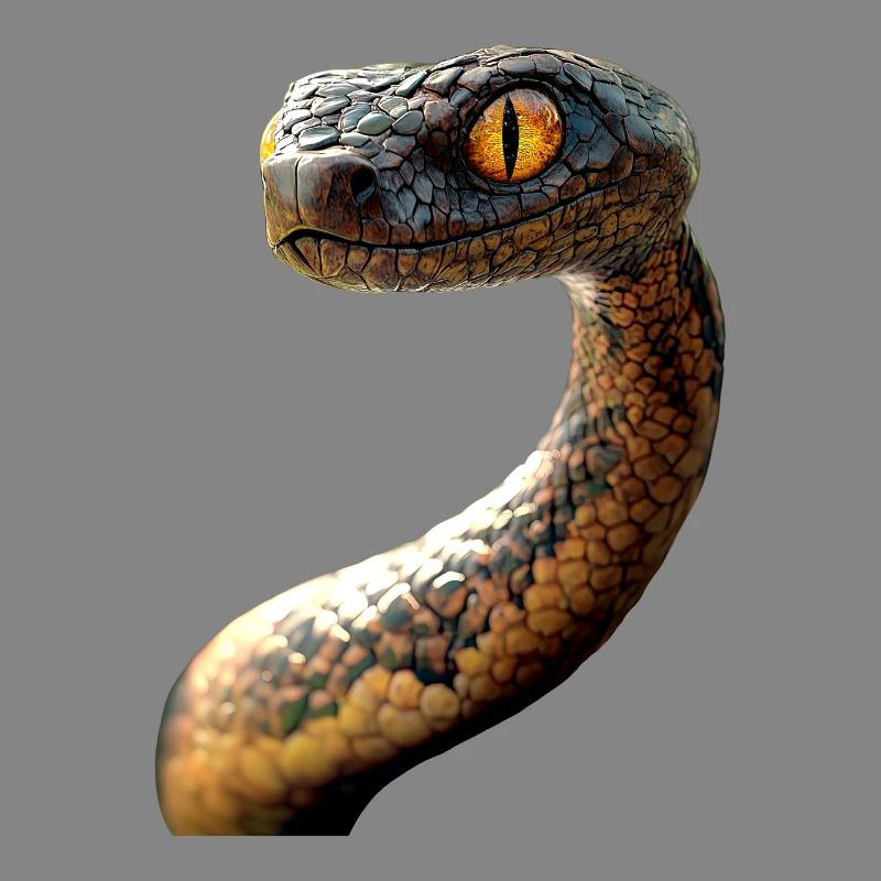 Schlange Python Kobra Mamba Klapperschlange Snake