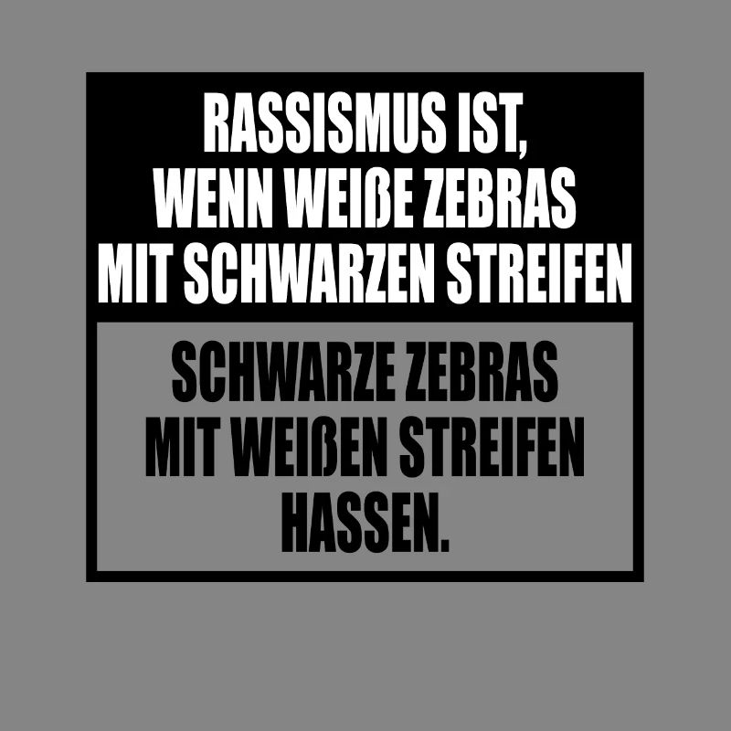 Le racisme expliqué simplement avec des rayures zébrées