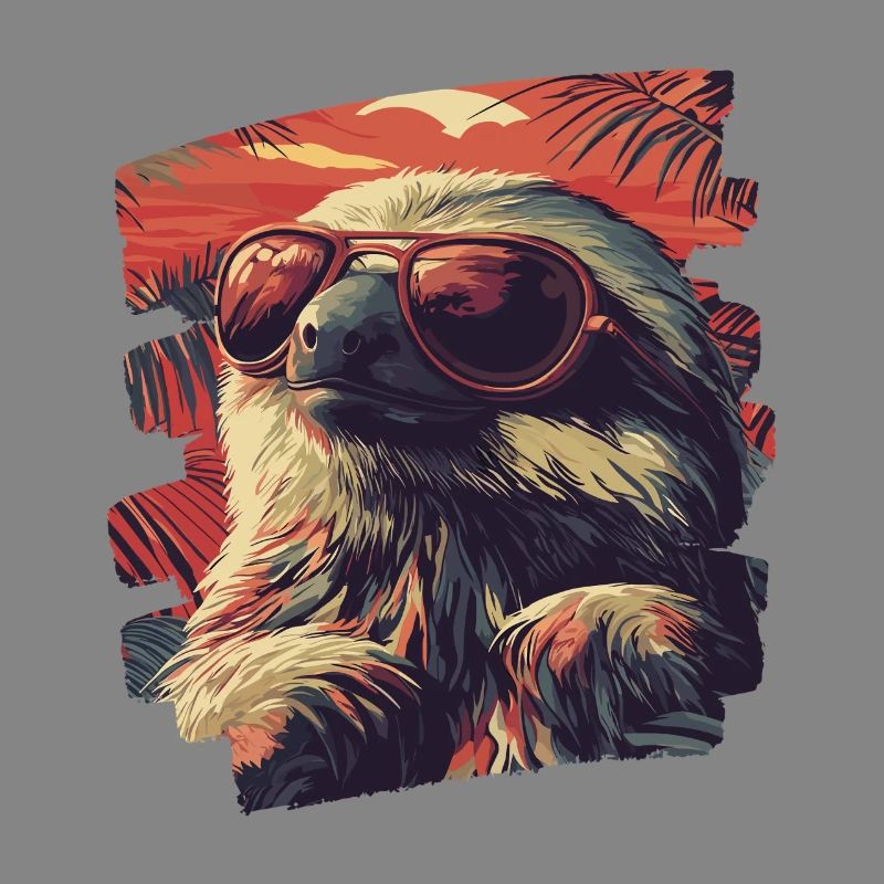 Faultier Retro